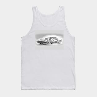 Classic Ferrari Testarrosa Tank Top